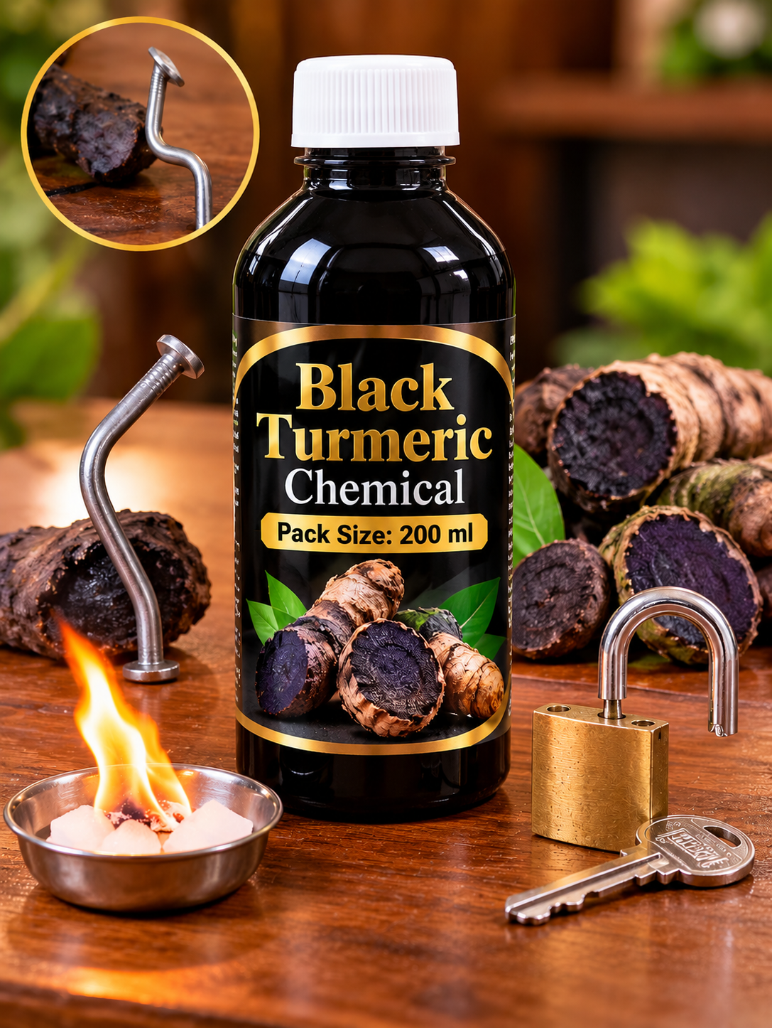 Black Turmeric Chemical Pack