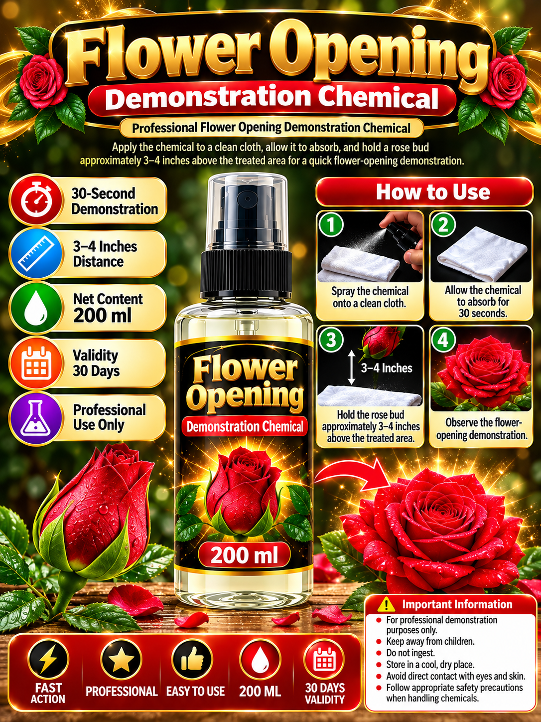 Flower Opening Special Chemical – 200ML