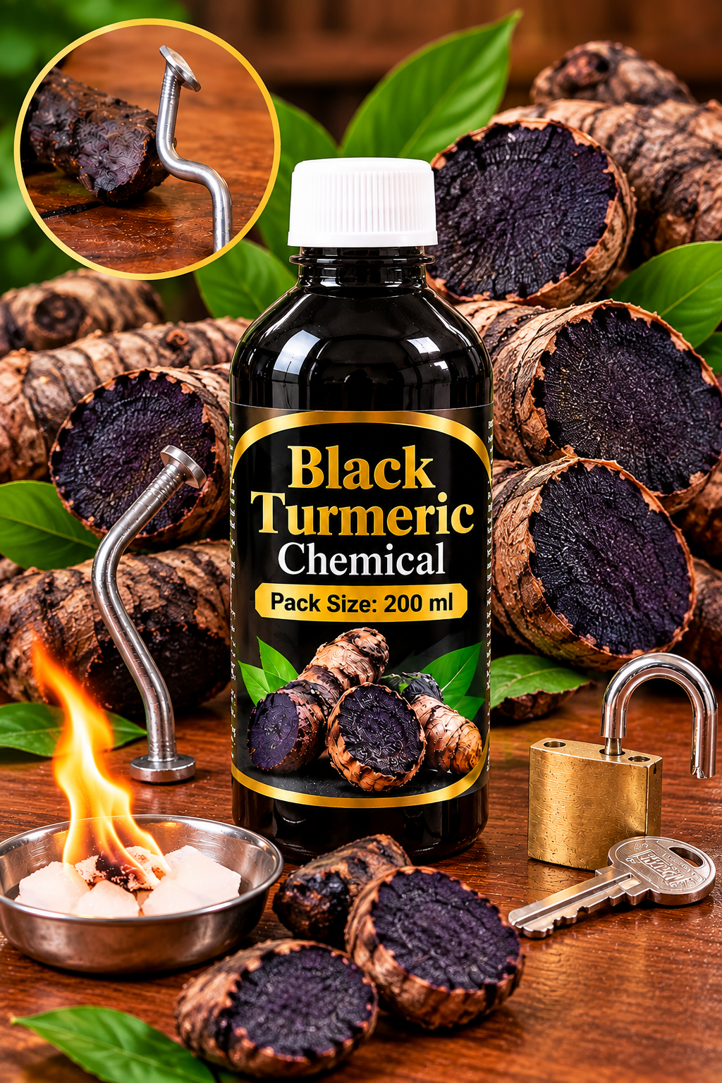 Black Turmeric Chemical Pack