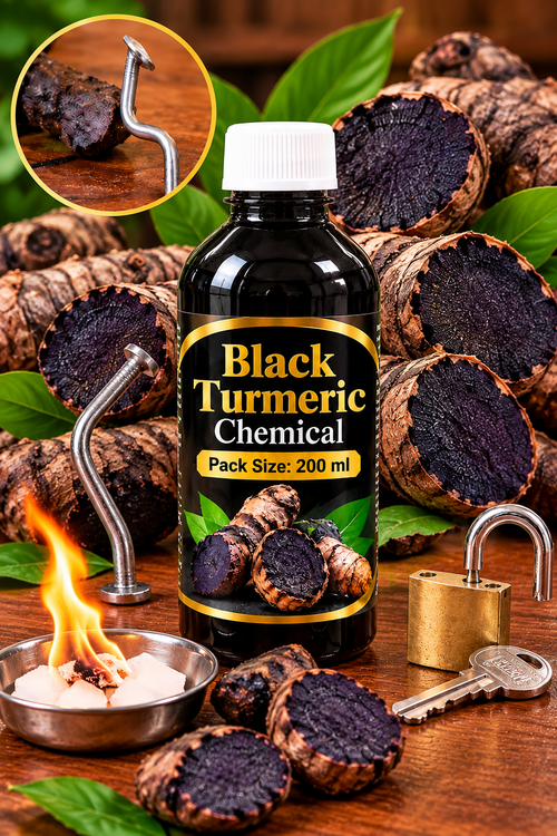 Black Turmeric Chemical Pack